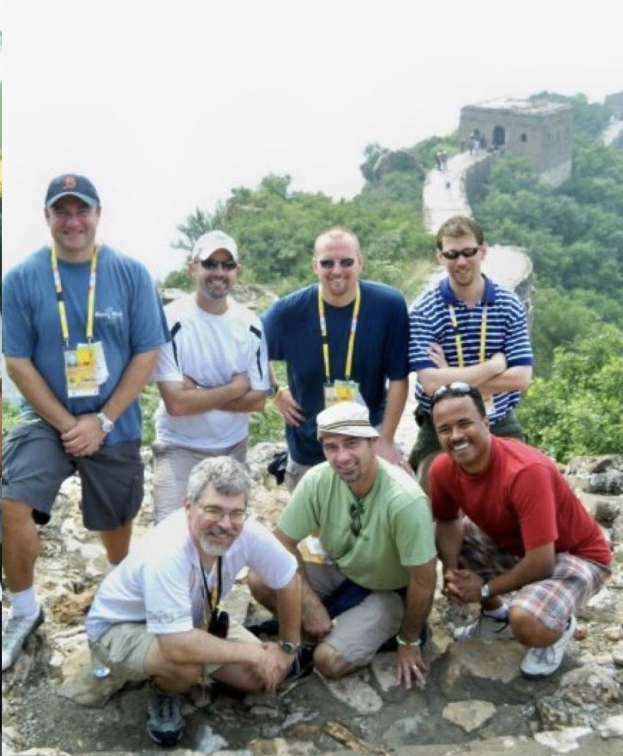 #tbt 2008 Beijing Olympics for @cnn during the games &amp; after on The Great Wall. It was a satisfying journey to the summit with the best teammates a sports broadcast journalist could ask for!