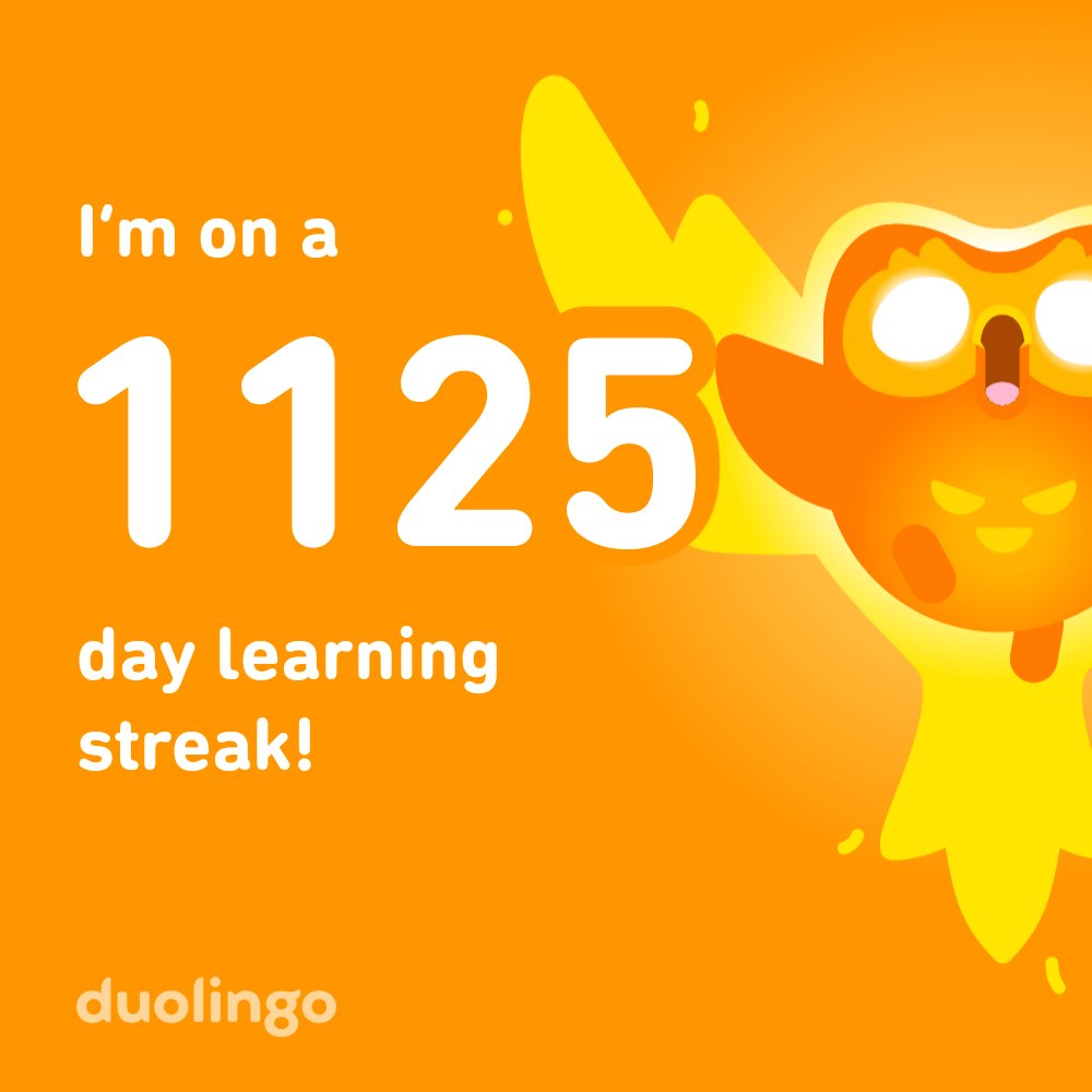 Learn a language with me for free! Duolingo is fun, and proven to work. Here’s my invite link: invite.duolingo.com/BDHTZTB5CWWKTG…
