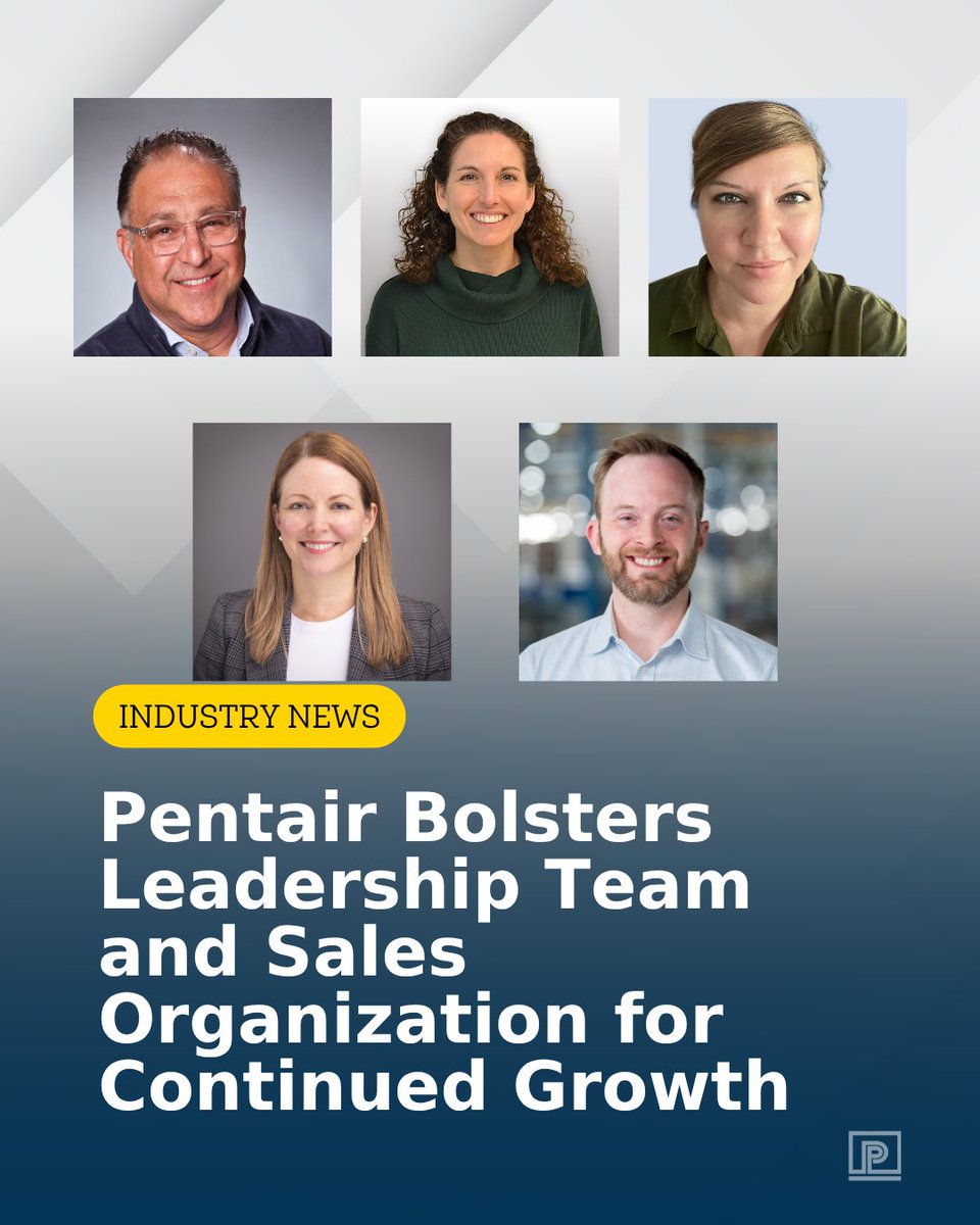 PoolProMag's tweet image. Pentair Pool is expanding its leadership team with key appointments across technology, digital strategy, automation and sales.

Read more: poolpromag.com/pentair-bolste…
@Pentair

#PentairPool #LeadershipUpdate #BusinessGrowth #DigitalTransformation #Innovation