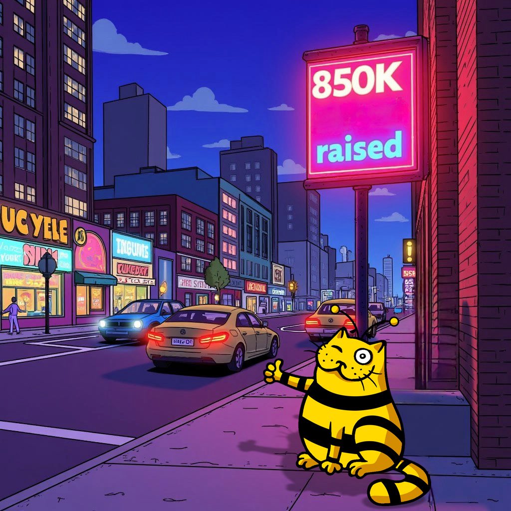 CatbeeX's tweet image. 🚀WOW, $850,000 raised 

the community is getting stronger every day.

#CATBEE #Catbot #Presale #BNB #Ai #Memecoin #BSC #Altseason #Crypto #Bitcoin #Gem #Community