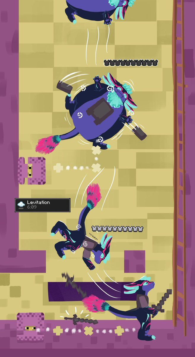 Stupid skulkers levitating me
(2/3)