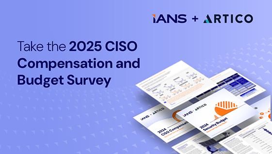 IANS_Security's tweet photo. CISOs: How does your pay stack up? Take the @IANS_Security CISO Compensation Survey — it’s quick, confidential, and you’ll get access to the results.
👉 https://t.co/OMeE3ozpfu
#CISO #Cybersecurity #CompensationSurvey #IANSResearch https://t.co/VCZfTNTHMy