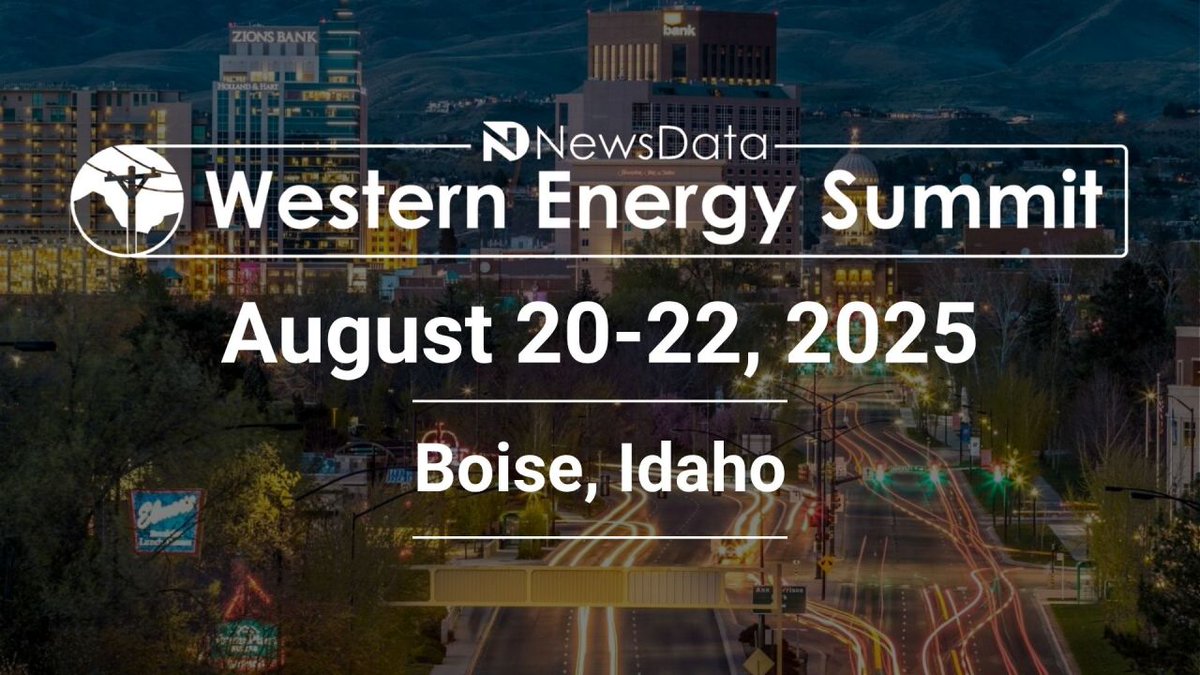 Grid Forward (@gridforward) on Twitter photo Join Bryce Yonker and other energy innovators at the 2025 Western Energy Summit, hosted by <a href="/EnergyNewsData/">Energy NewsData</a>. They'll address strategies for the West's growing #energy demands and powering the future of #AI and #datacenters.⚡️
Register: events.ringcentral.com/events/newsdat… Join Bryce Yonker and other energy innovators at the 2025 Western Energy Summit, hosted by <a href="/EnergyNewsData/">Energy NewsData</a>. They'll address strategies for the West's growing #energy demands and powering the future of #AI and #datacenters.⚡️
Register: events.ringcentral.com/events/newsdat…