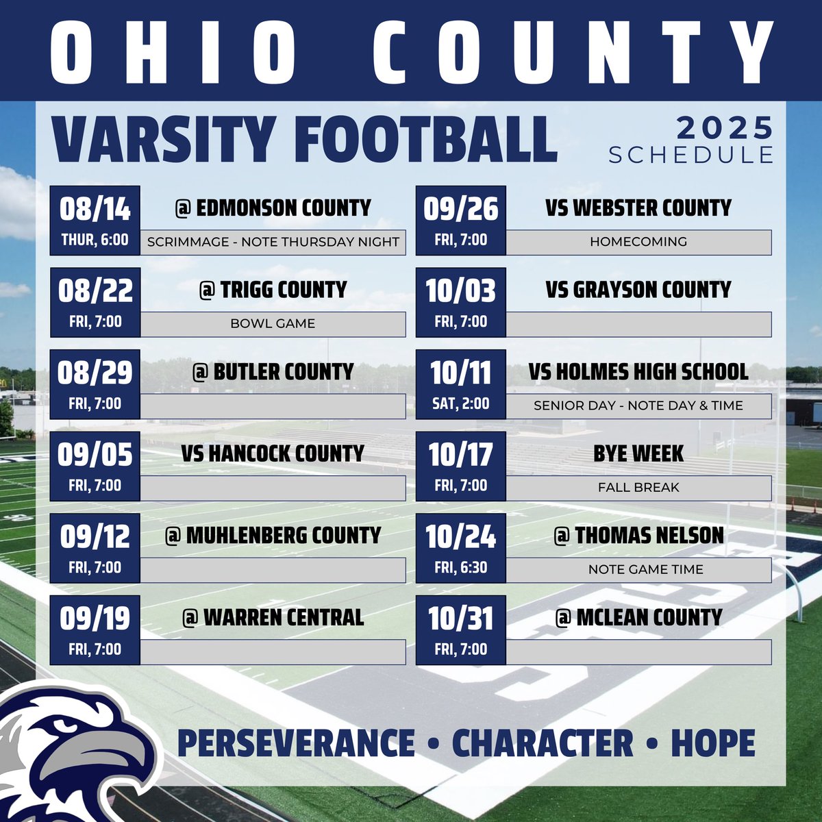 Ohio County Football tweet media