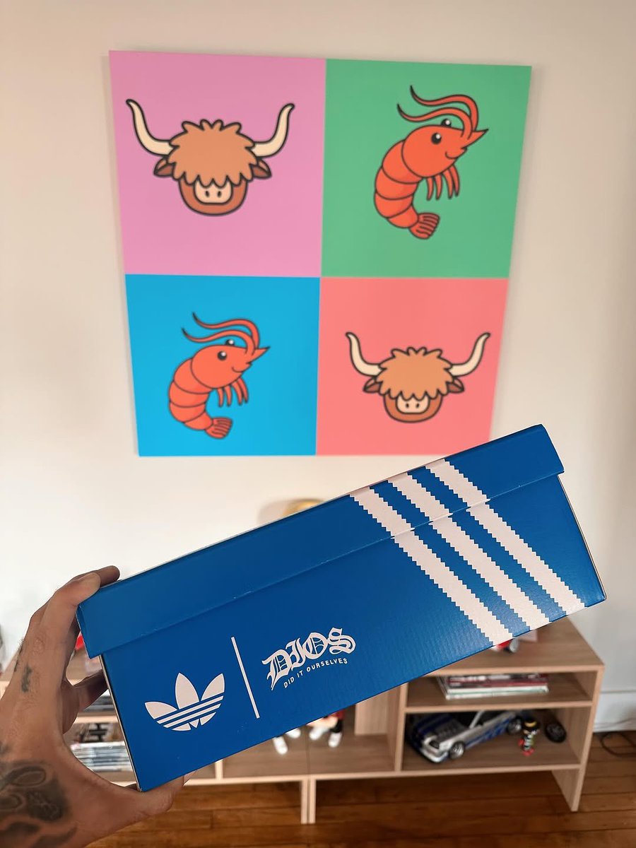 nicekicks's tweet image. DIOS Did It Ourselves has an adidas Superstar collab on the way 👀🤘