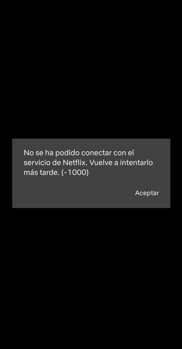 miriximi's tweet photo. Alguien sabe por qué me pasa esto al entrar en Netflix? Hace unas pocas horas me iba bien https://t.co/nysmbyKoVh