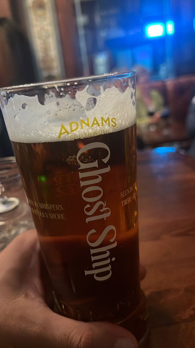 I returned to the Flying Horse after almost a year and this time they didn't have the DoomBar, so I opted for a Ghost Ship.