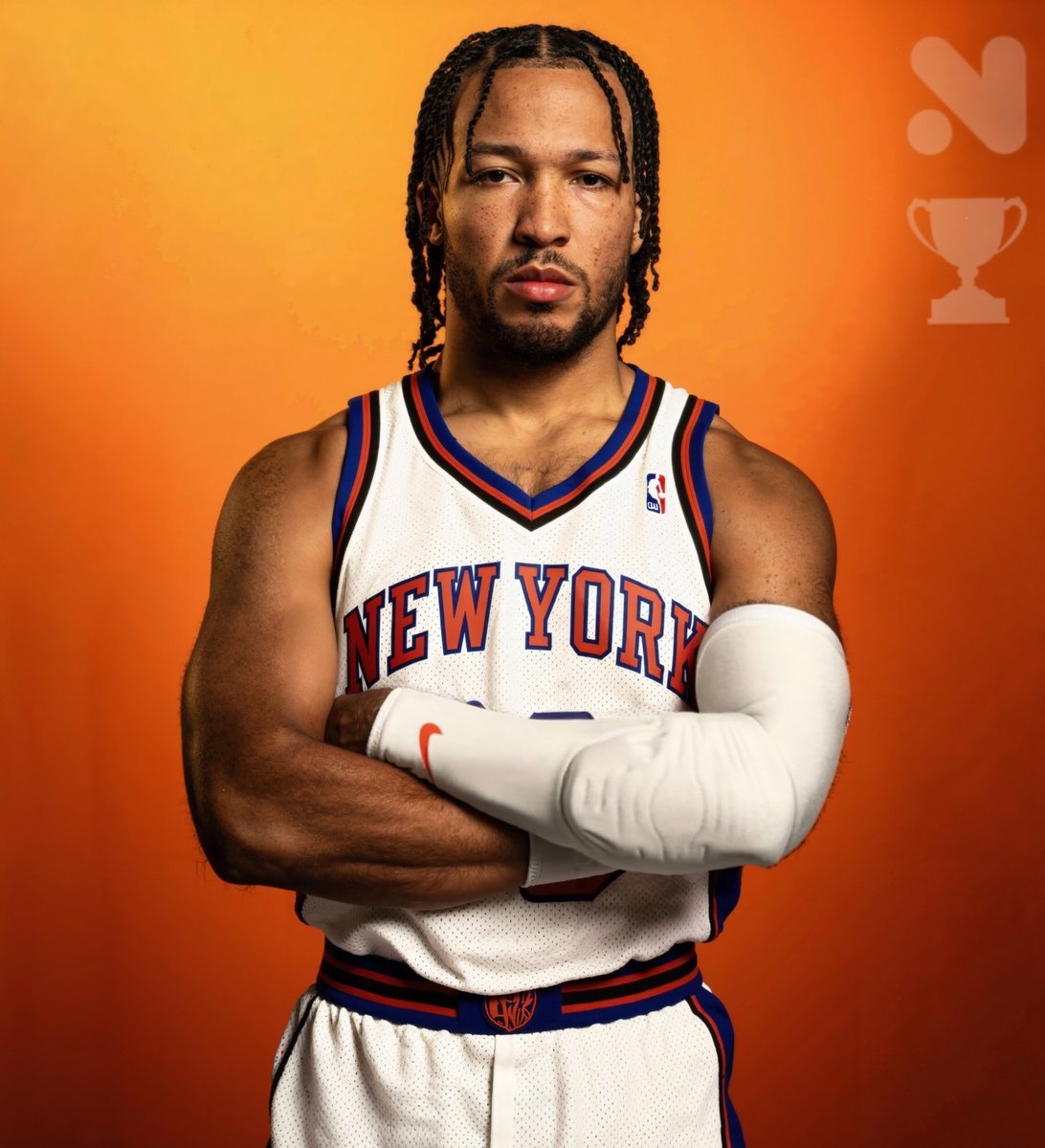 The New York Knicks are bringing back their classic 90s white “New York” jerseys — featuring the original blue side panels

Exclusive first look at Jalen Brunson in the new City Edition Hardwood Classics Swingman uniform 👏