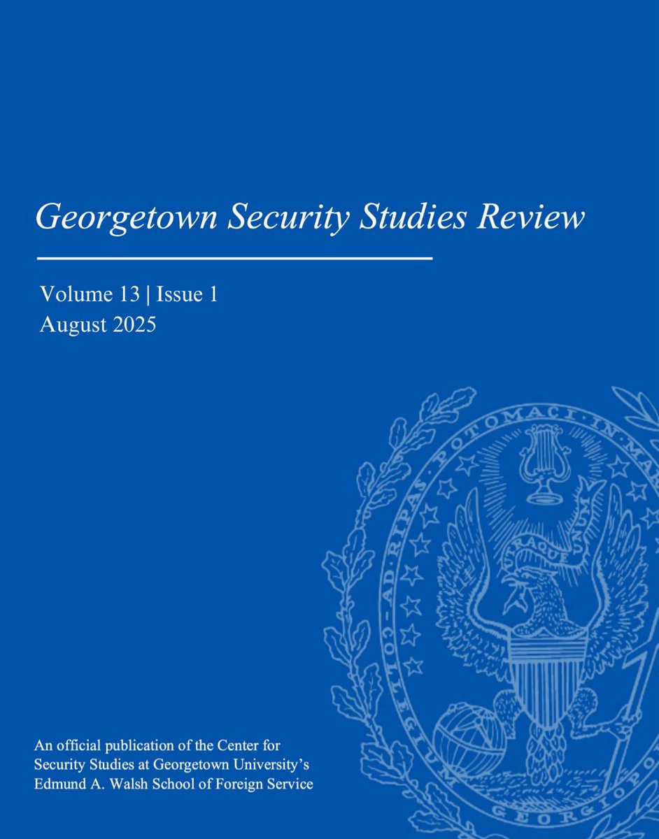 JoJo Gentry (@jojogentrytv) on Twitter photo Super proud of my sister for earning a publication in the <a href="/Georgetown/">Georgetown University</a> Security Studies Review:
Gentry, Jill. “The Motivation Behind the People’s Republic of China Joint Sword Exercises: An Analysis of Multiple Explanations.” Georgetown Security Studies Review 13, no. 1 (August Super proud of my sister for earning a publication in the <a href="/Georgetown/">Georgetown University</a> Security Studies Review:
Gentry, Jill. “The Motivation Behind the People’s Republic of China Joint Sword Exercises: An Analysis of Multiple Explanations.” Georgetown Security Studies Review 13, no. 1 (August
