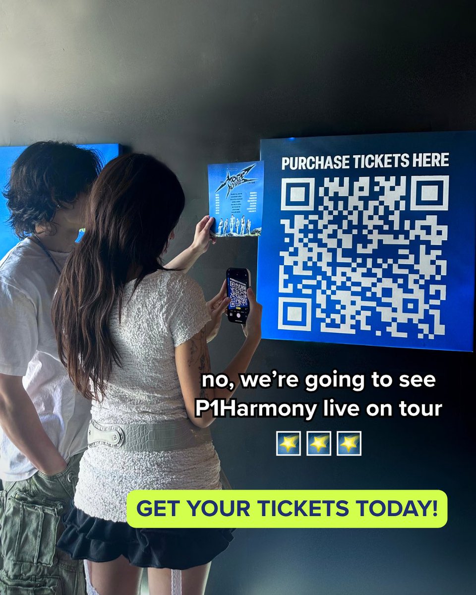The only thing on our to-do list: see P1Harmony on tour 🙂‍↕️

Don't miss your chance to see the MOST WANTED show of the year!
Scan the QR code at hello82 LA or visit the link below to secure your seat!

⭐ 2025 P1Harmony LIVE TOUR [P1ustage H : MOST WANTED] IN NORTH AMERICA
GET