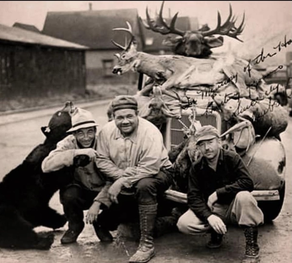 Outdoor Channel (@outdchannel) on Twitter photo "The Sultan of Swat. The Colossus of Clout. The Great Bambino .... was a hunter??? Did you know that?
📸<a href="/HunterNation/">Hunter Nation</a>
#FindYourAdventure #outdoors #hunting #baberuth #hunter #hunternation "The Sultan of Swat. The Colossus of Clout. The Great Bambino .... was a hunter??? Did you know that?
📸<a href="/HunterNation/">Hunter Nation</a>
#FindYourAdventure #outdoors #hunting #baberuth #hunter #hunternation