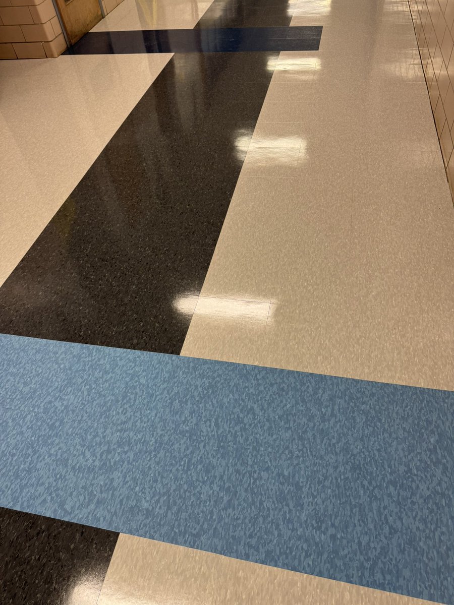 Nothing like new floors with fresh wax!   #westisbest