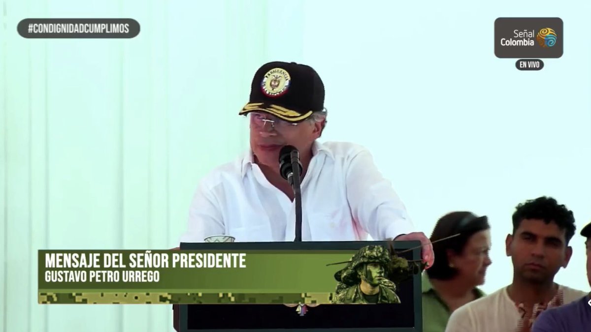 Senadora Sandra Jaimes (@sandrajaimesc) on Twitter photo Desde Leticia, al cumplirse 3 años del Gobierno del Cambio, nuestro Presidente <a href="/petrogustavo/">Gustavo Petro</a> anuncia que para el siguiente año, todos los soldados regulares tendrán un salario de 1.300.000 pesos. #ConDignidadCumplimos Desde Leticia, al cumplirse 3 años del Gobierno del Cambio, nuestro Presidente <a href="/petrogustavo/">Gustavo Petro</a> anuncia que para el siguiente año, todos los soldados regulares tendrán un salario de 1.300.000 pesos. #ConDignidadCumplimos
