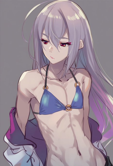 男であって女でもないのでどっちともとれそうな体型しているぞ! ただしおっぱいはないものとし、体つきは比較的男っぽい骨格とする(ろくろ 