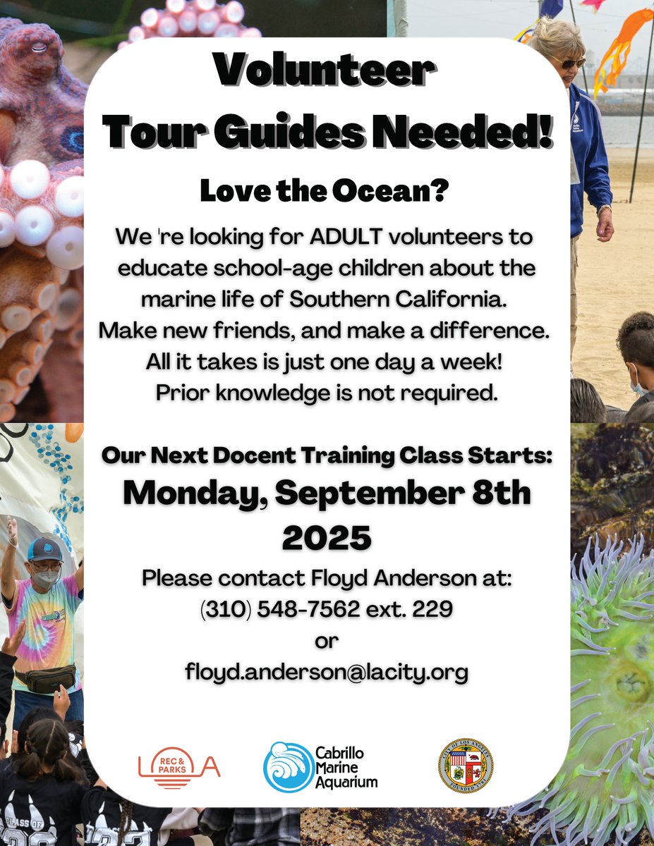 Cabrillo Marine Aquarium (@cabrilloaqua) on Twitter photo 