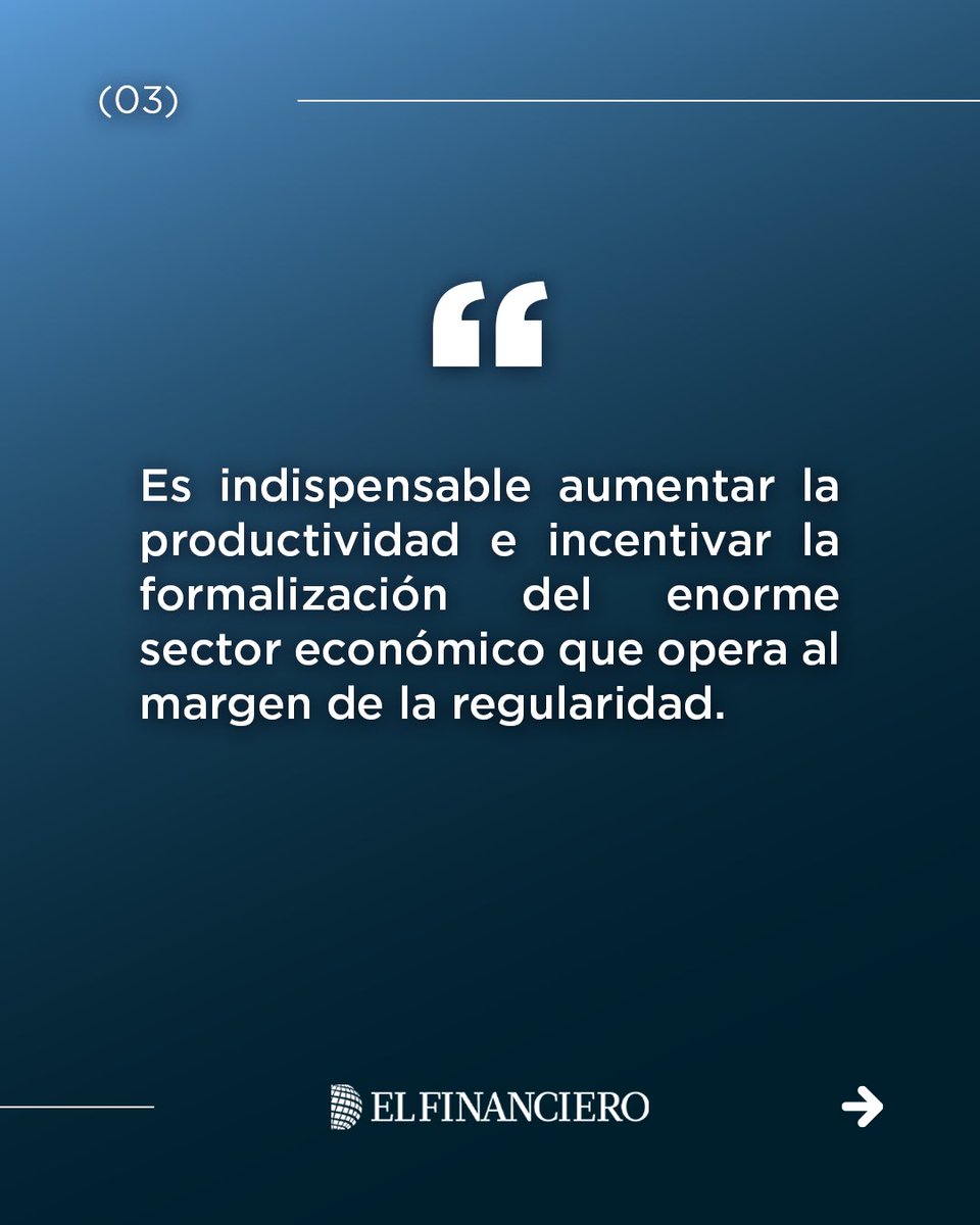 Te comparto “Mi columna en 3 frases” en el <a href="/ElFinanciero_Mx/">El Financiero</a> , el reto ya no es solo crecer, es repartir con equidad, elevar la productividad y abrir oportunidades sin dejar a nadie atrás. Te dejo el link en mi bio.

elfinanciero.com.mx/opinion/adal-o…

#sindejaranadieatrás #elfinanciero