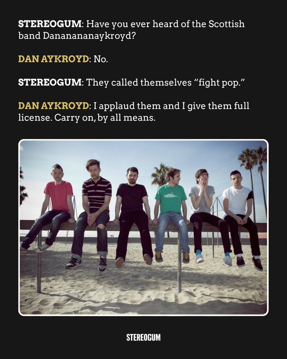 We talked to Dan Aykroyd about music-related endeavors over his legendary career. The Blues Brother co-founded the House Of Blues, sang on “We Are The World,” rapped about ‘Dragnet,’ put Digital Underground in ‘Nothing But Trouble,’ and more.

👉 stereogum.com/2317743/dan-ay…