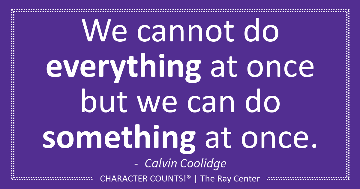 TheRayCenter's tweet image. Do what you can to be a good neighbor and show #GoodCitizenship

#CHARACTERCOUNTS! #SixPillars #Quote
