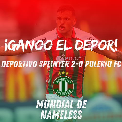 depSplin's tweet photo. Mas vale tarde que nunca...

¡GANOOO EL DEPOR! 🎆

De la mano del DT Olimpia, el pizzero vencio 2-0 a Polerio FC por la copa mundial de @LigaNameless.

VAMOS PIZZERO LOCO ASI SE HACE 💚❤️ https://t.co/Inip5WFi4r