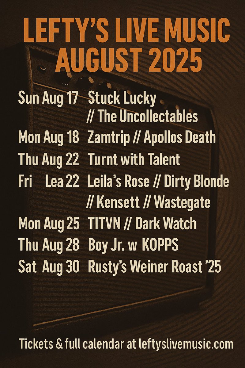 LeftysLive Music tweet media