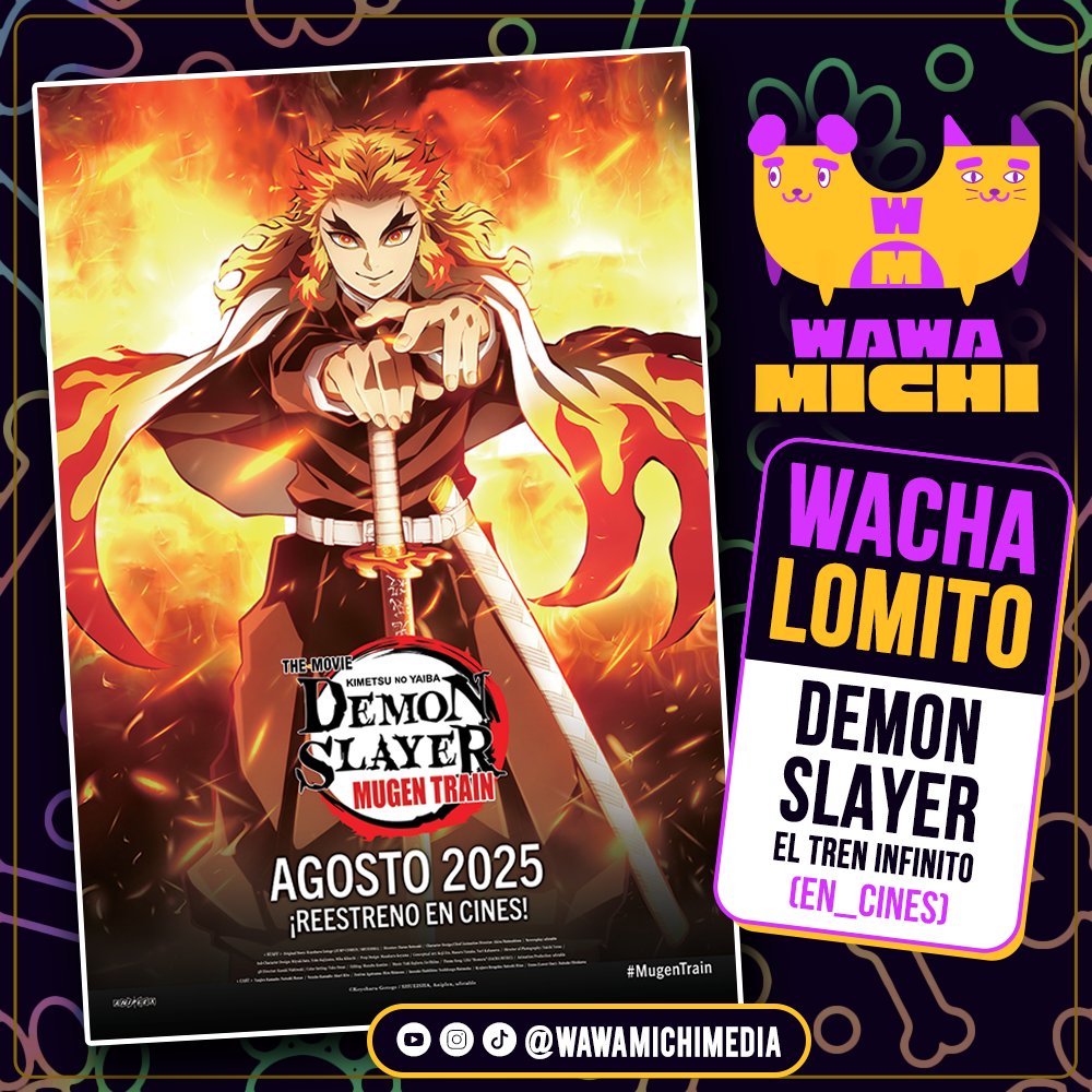 Wawa Michi (@wawamichimedia) on Twitter photo 🥹🔥 ¡Mi corazoncito no está listo! ¡El 5to aniversario de Demon Slayer: Mugen Train regresa a los cines gracias a <a href="/KonnichiwaFest/">Konnichiwa!</a>! 😭💔Rengoku… siempre vivirás en nuestras llamas internas 😭🛤️ 🥹🔥 ¡Mi corazoncito no está listo! ¡El 5to aniversario de Demon Slayer: Mugen Train regresa a los cines gracias a <a href="/KonnichiwaFest/">Konnichiwa!</a>! 😭💔Rengoku… siempre vivirás en nuestras llamas internas 😭🛤️