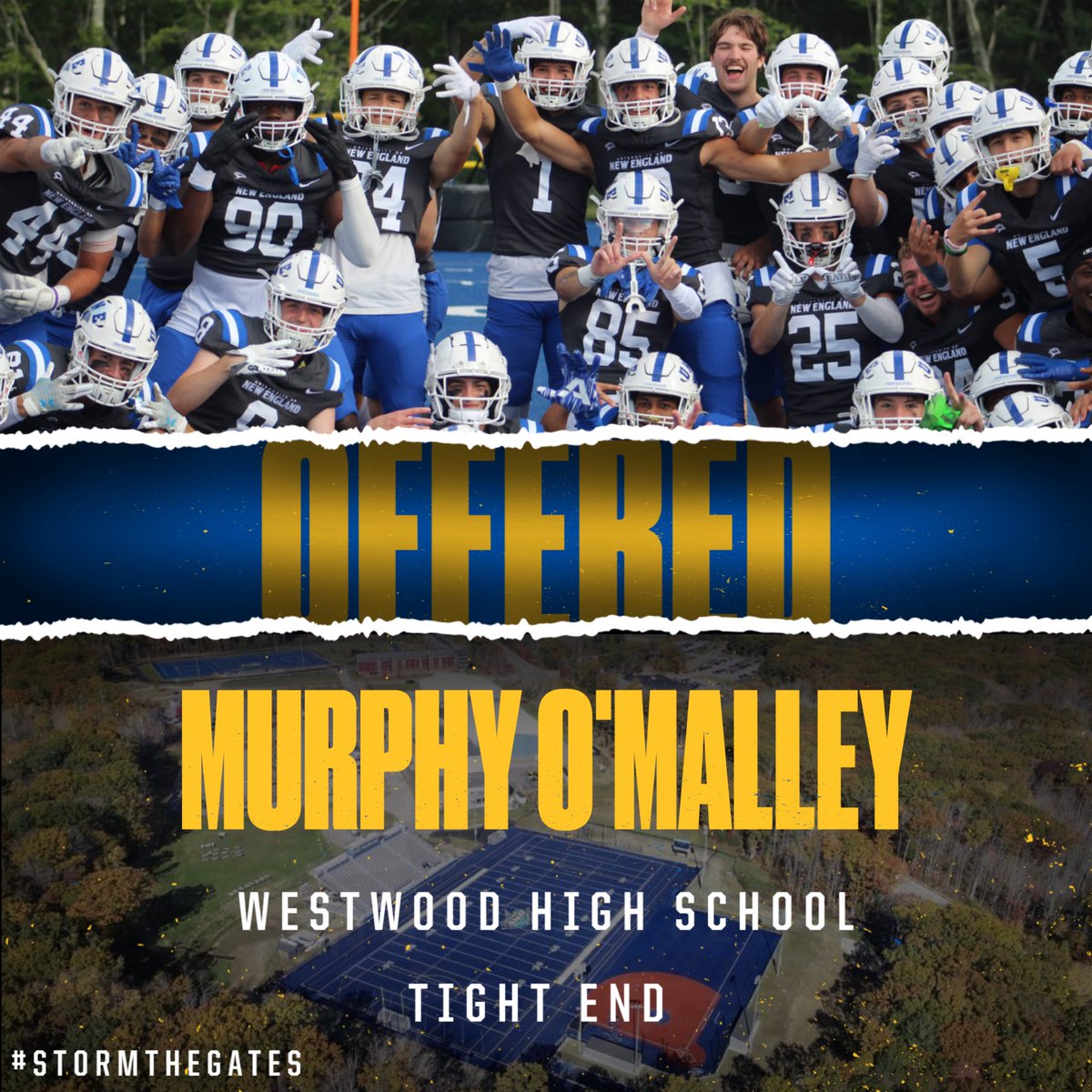 Excited to announce that I’ve received an offer from the University of New England! I’m truly grateful for this opportunity and thankful to everyone who’s been part of my journey. Huge thanks to <a href="/CoachSeanGreen/">CoachGreen</a>  for being awesome throughout this process, it means a lot. Excited