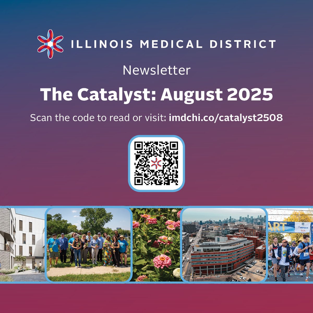 📰 Read the August 2025 issue of The Catalyst newsletter for all the latest from the IMD ➡️ imdchi.co/catalyst2508