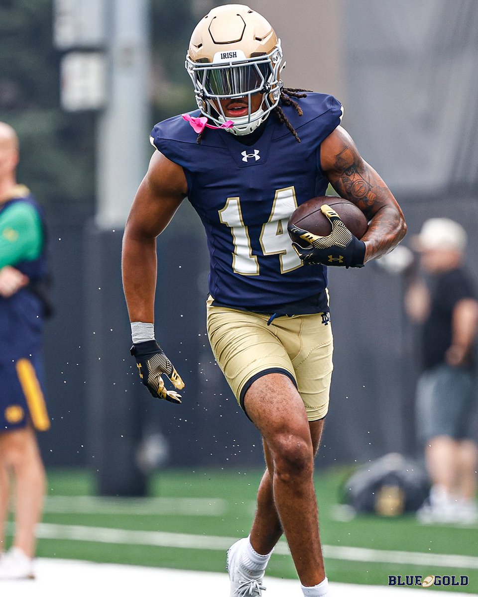 BlueandGold.com (@bginews) on Twitter photo Micah Gilbert is one of the young Notre Dame receivers impressing so far during fall camp ☘️
Check out <a href="/MikeTSinger/">Mike Singer</a>'s latest intel report: on3.com/teams/notre-da…
Sign up for $1 today: on3.com/teams/notre-da… Micah Gilbert is one of the young Notre Dame receivers impressing so far during fall camp ☘️
Check out <a href="/MikeTSinger/">Mike Singer</a>'s latest intel report: on3.com/teams/notre-da…
Sign up for $1 today: on3.com/teams/notre-da…