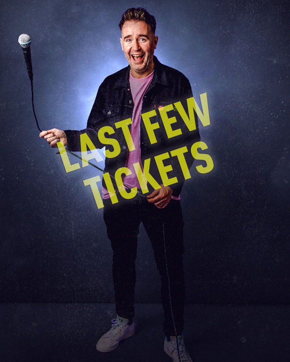 Pavilion Theatre (@paviliontheatre) on Twitter photo 🚨 LAST FEW TICKETS: <a href="/Jarlath/">Jarlath Regan</a> Regan – In Bits
After hundreds of millions of views and a completely sold-out tour in 2024, Jarlath Regan returns to Dun Laoghaire
Wed 10 Sep (LOW TICKETS)
Thu 11 Sep (LAST TICKETS)
Fri 12 Sep (LAST TICKETS)
🎟️ buff.ly/wLDjrBI 🚨 LAST FEW TICKETS: <a href="/Jarlath/">Jarlath Regan</a> Regan – In Bits
After hundreds of millions of views and a completely sold-out tour in 2024, Jarlath Regan returns to Dun Laoghaire
Wed 10 Sep (LOW TICKETS)
Thu 11 Sep (LAST TICKETS)
Fri 12 Sep (LAST TICKETS)
🎟️ buff.ly/wLDjrBI