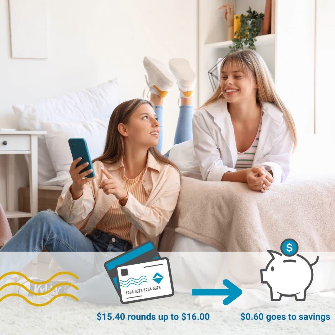 Gear up for college savings with Change it Up! 🎒💻📓When you enroll, your SESLOC debit card purchases are rounded up to the nearest dollar, and the change is automatically deposited into your savings account. ➡️ Learn more or enroll today at sesloc.org/change-it-up.