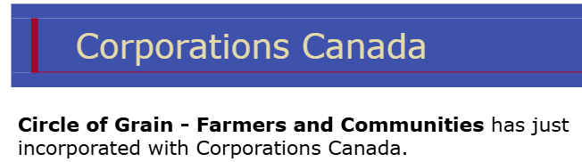 Excited! My first non-for-profit just got incorporated!

My first goal is to donate $3000 to farmer's local food banks during #harvest25