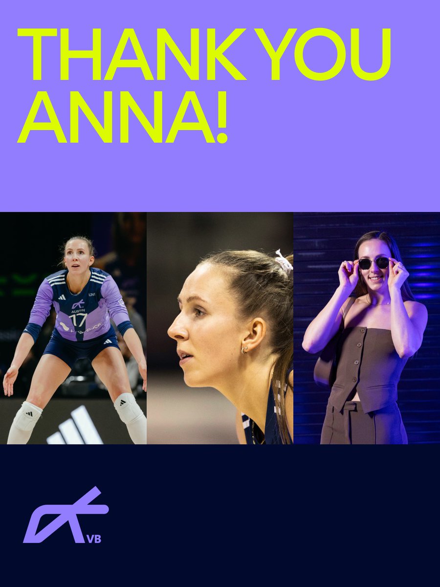 Thank you, <a href="/AnnaHaakyaya/">Anna Haak</a>,  for being a part of history with LOVB Austin!
You poured your heart into this team and helped bring a championship home, you’ll always be part of our story.