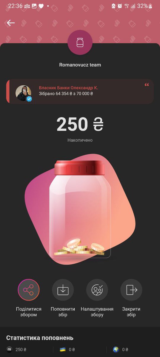 І години не пройшло, а на банці вже 250 гривень)
Щиро вам дякую, шановні)