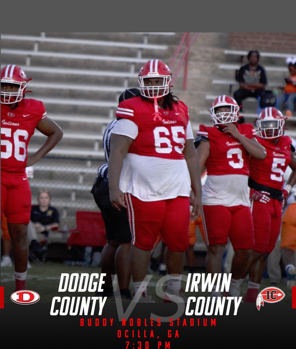 Scrimmage #2 tomorrow @ Irwin County. Kickoff is at 7:30pm.
#HEART