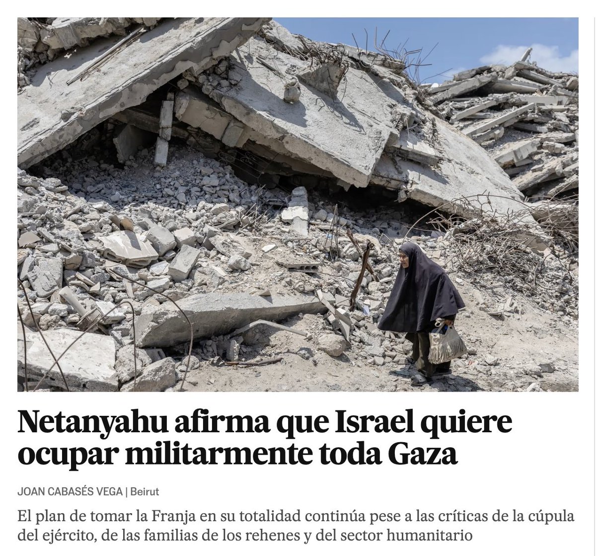 La "solución final" que sabíamos que acabaría ocurriendo. Patrocinada por Occidente.
Qué vergüenza, qué asco y qué rabia.

#FreePalestine 🇵🇸