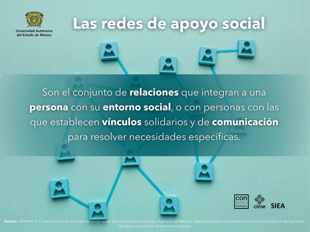 ConTexto_Humano's tweet image. Hablar de redes de apoyo es reconocer que el desarrollo humano no solo es individual. Necesitamos entornos que cuiden, sostengan y potencien nuestras capacidades.
#CienciaHumanista #RedesDeApoyo #ConTextoHumano