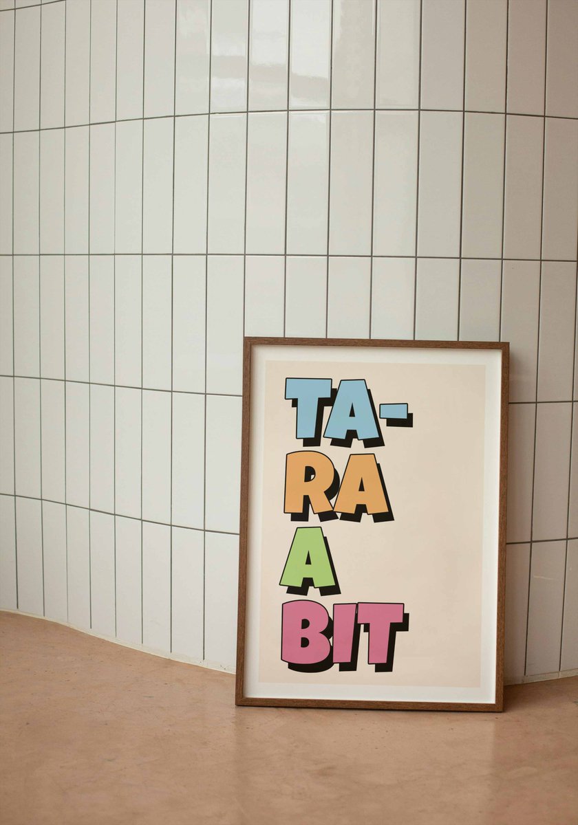 Ta-Ra a Bit 👋

Cheeky. Colourful. Very Midlands.

Now in print.

From £6 👉 maadweb.co.uk

Sizes A6–A1

#TaRaABit #UKSlangPrint #WallArtWithHumour #MaadWeb #SupportSmallUK