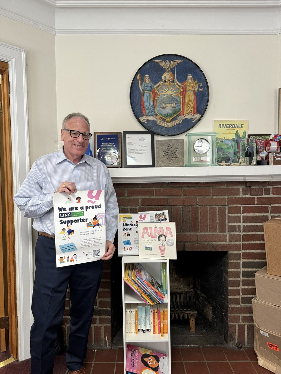 Assemblyman Jeffrey Dinowitz (@jeffreydinowitz) on Twitter photo I am very excited to be partnering with <a href="/linc_nyc/">Literacy In Community</a> to have a Literacy Zone in my office! LINC helps families learn and practice literacy skills through free events and community partnerships. Thank you for providing us with the resources we need to support our youth. 📚📖 I am very excited to be partnering with <a href="/linc_nyc/">Literacy In Community</a> to have a Literacy Zone in my office! LINC helps families learn and practice literacy skills through free events and community partnerships. Thank you for providing us with the resources we need to support our youth. 📚📖