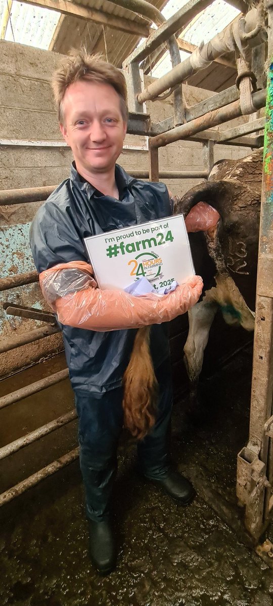 Getting stuck in #Farm24