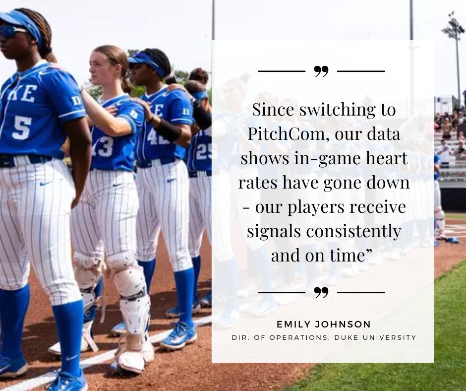 Why do the best of the best choose <a href="/PitchCom_Sports/">PitchCom</a>? 

Because it’s more than just calling pitches - it’s about peace of mind, stability, consistency, and confidence. It empowers athletes to perform at their best without distraction or disruption.

#CollegeSoftball