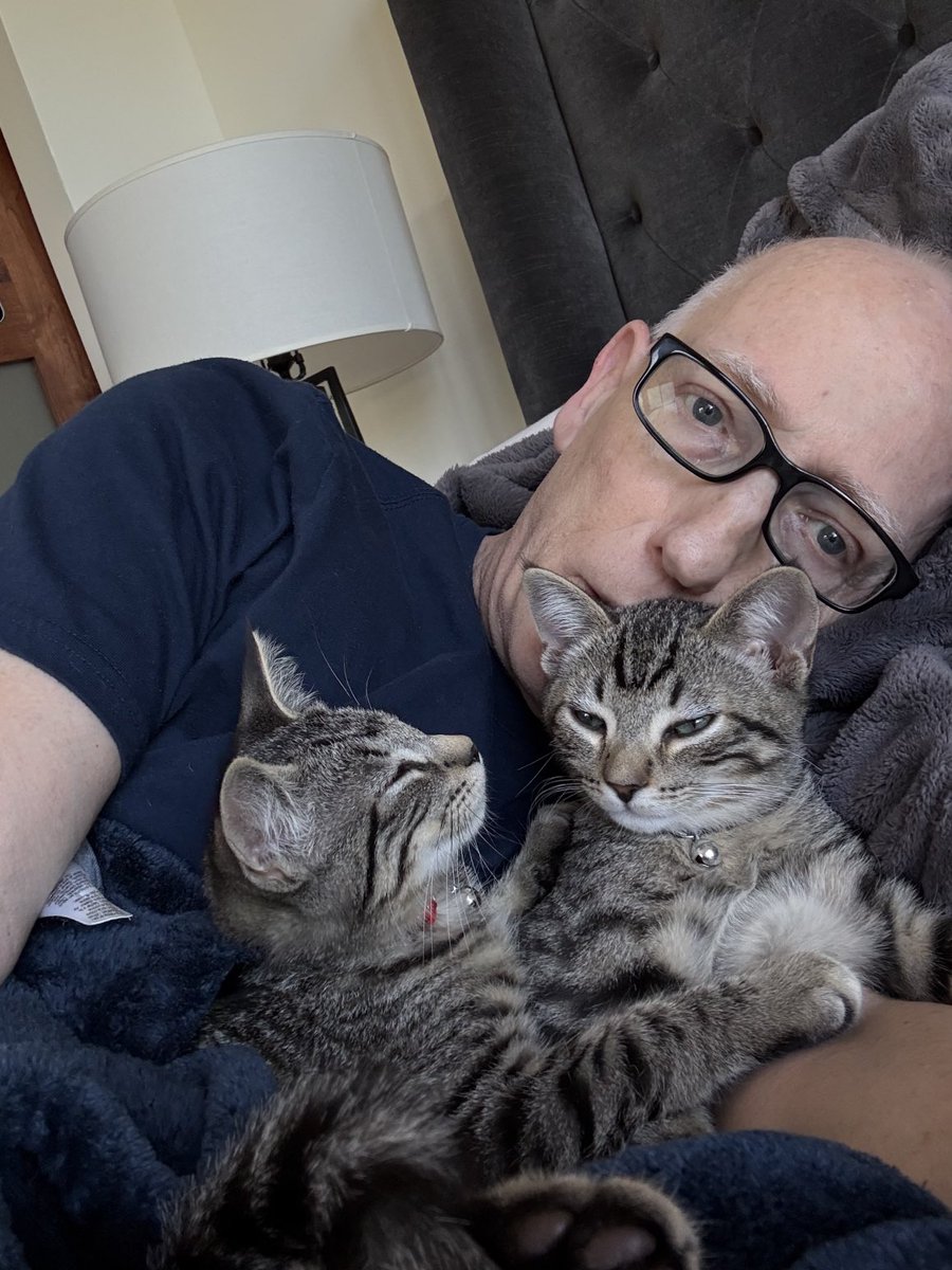 Hanging with Gary and Roman
