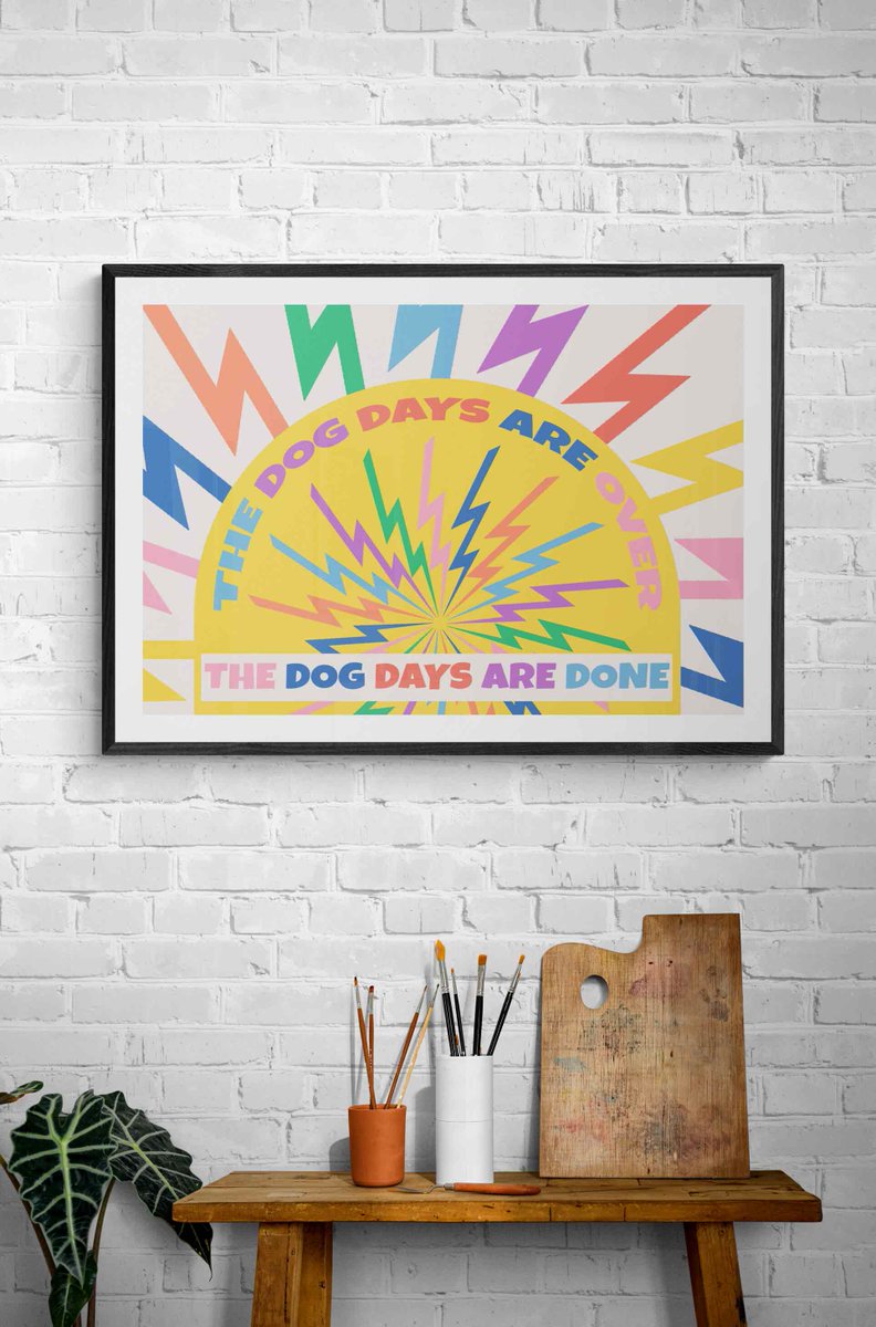 “The dog days are over.”

A new print for anyone who’s felt the shift.

A6–A1 sizes, from £6 👉 maadweb.co.uk

#DogDaysAreOver #FlorenceAndTheMachine #LyricPrint #WallArtVibes #MaadWeb #IndieDecor