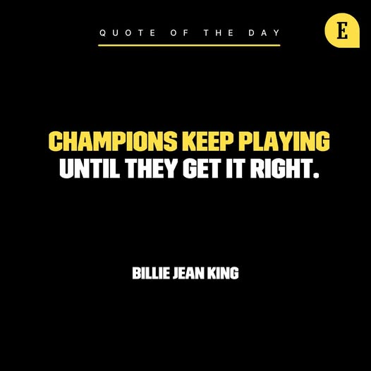Keep going!