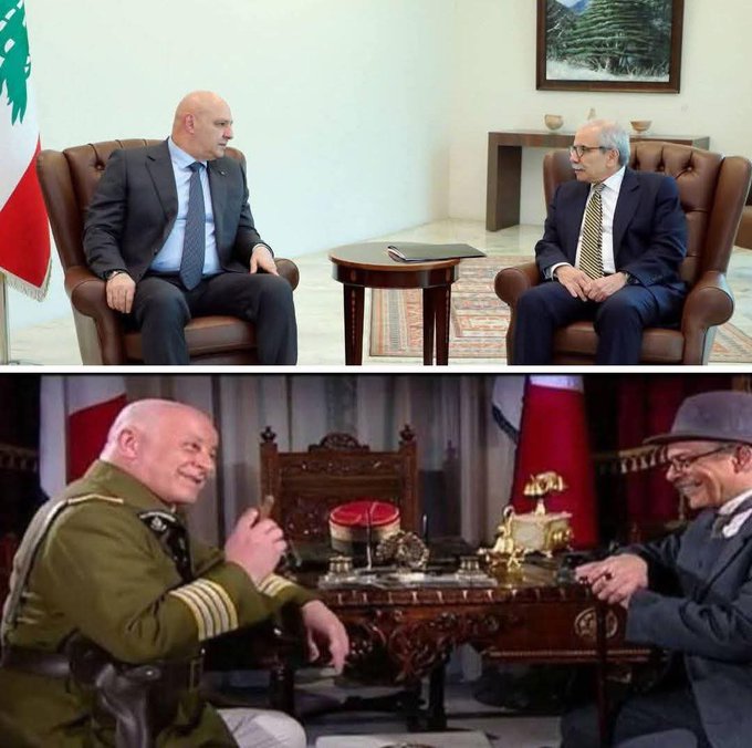 اوضع رئيس جمهورية ورئيس حكومة في تاريخ الجمهورية اللبنانية😤
