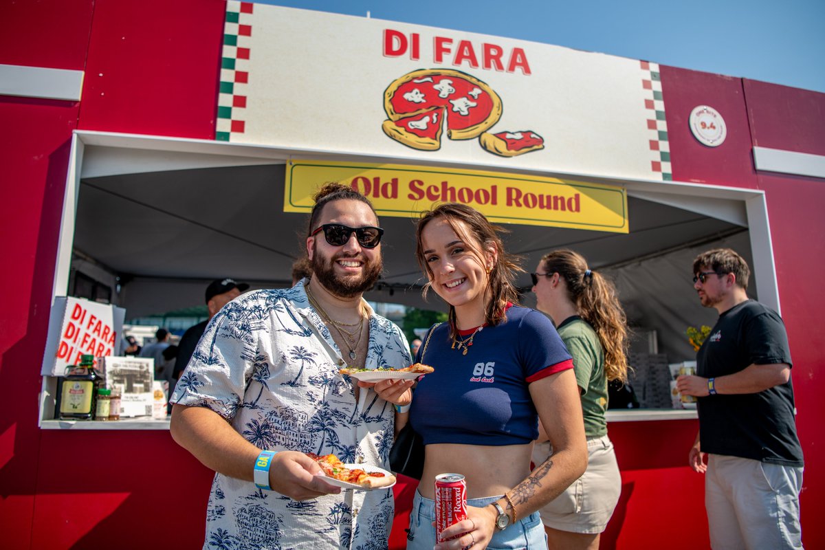 A true NYC icon. A legendary slice. 👑 <a href="/difara/">Di Fara Pizza</a> returns to  One Bite Pizza Fest to serve up their one-of-a-kind Brooklyn pies. Buy tickets now at OneBitePizzaFest.com!