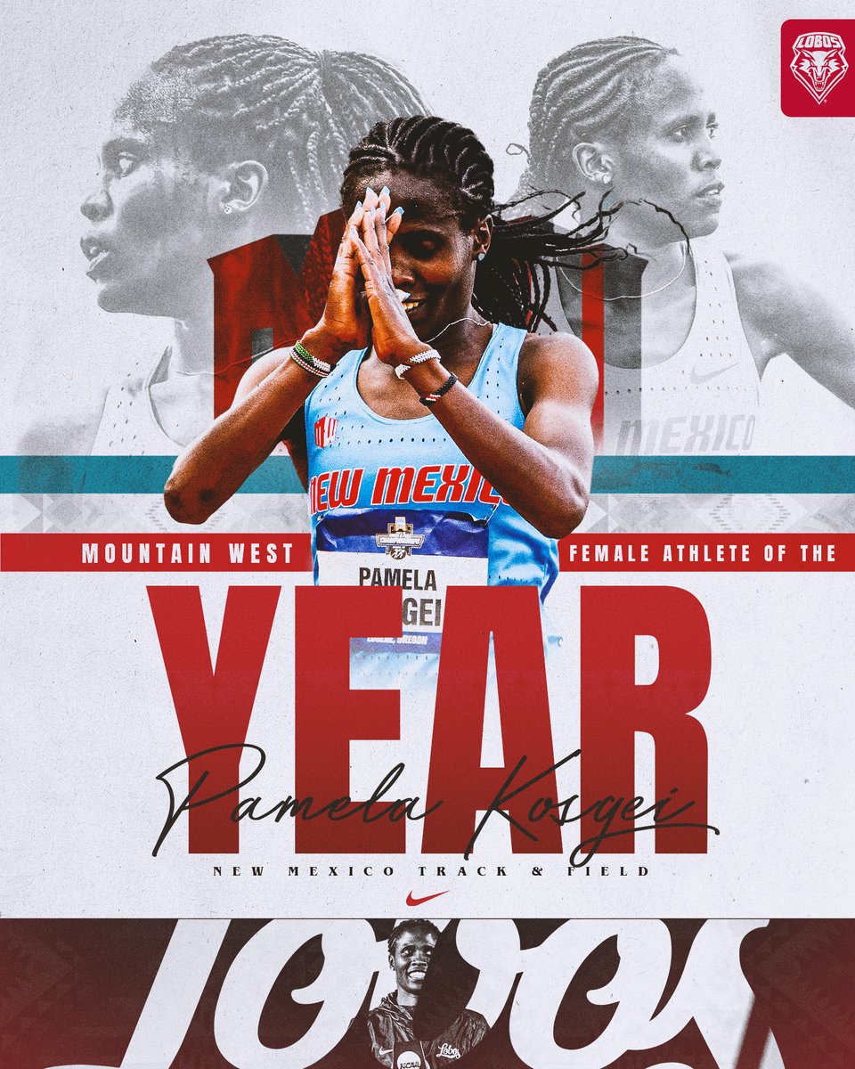 New Mexico XC/T&F (@unmloboxctf) on Twitter photo The Best of the Best in the <a href="/MountainWest/">Mountain West</a> ποΈ
Your ππππ-ππ ππ π
ππ¦ππ₯π πππ‘π₯πππ π¨π ππ‘π ππππ«, Pamela Kosgei!
π°: t.ly/bSAY9
#GoLobos The Best of the Best in the <a href="/MountainWest/">Mountain West</a> ποΈ
Your ππππ-ππ ππ π
ππ¦ππ₯π πππ‘π₯πππ π¨π ππ‘π ππππ«, Pamela Kosgei!
π°: t.ly/bSAY9
#GoLobos