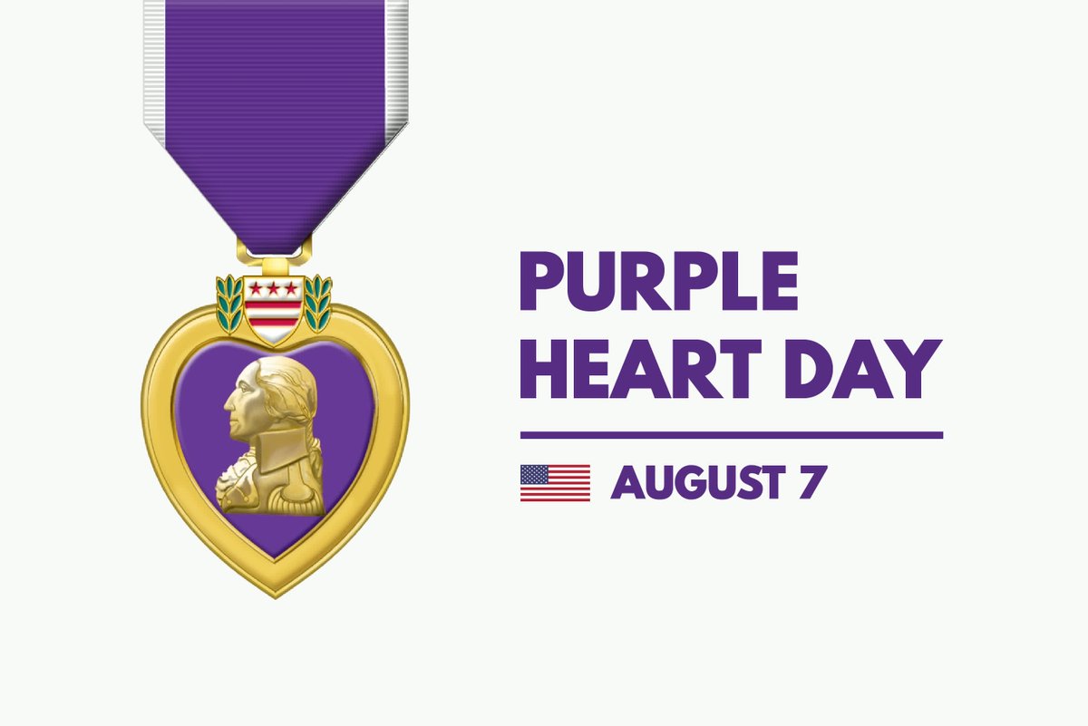 Happy Purple Heart Day! 💜