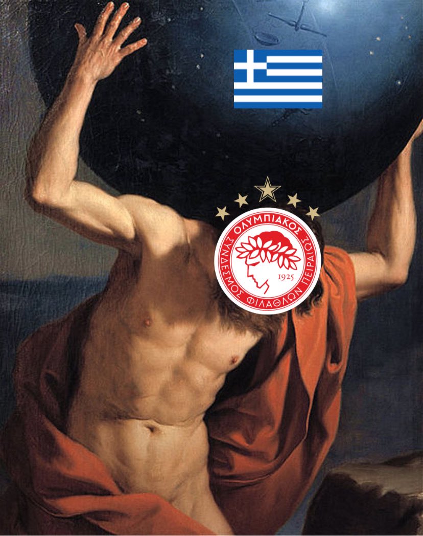 Ξανά και ξανά και ξανά και ξανά και ξανά…🔴⚪️🇬🇷.

#OlympiacosFC #paofc