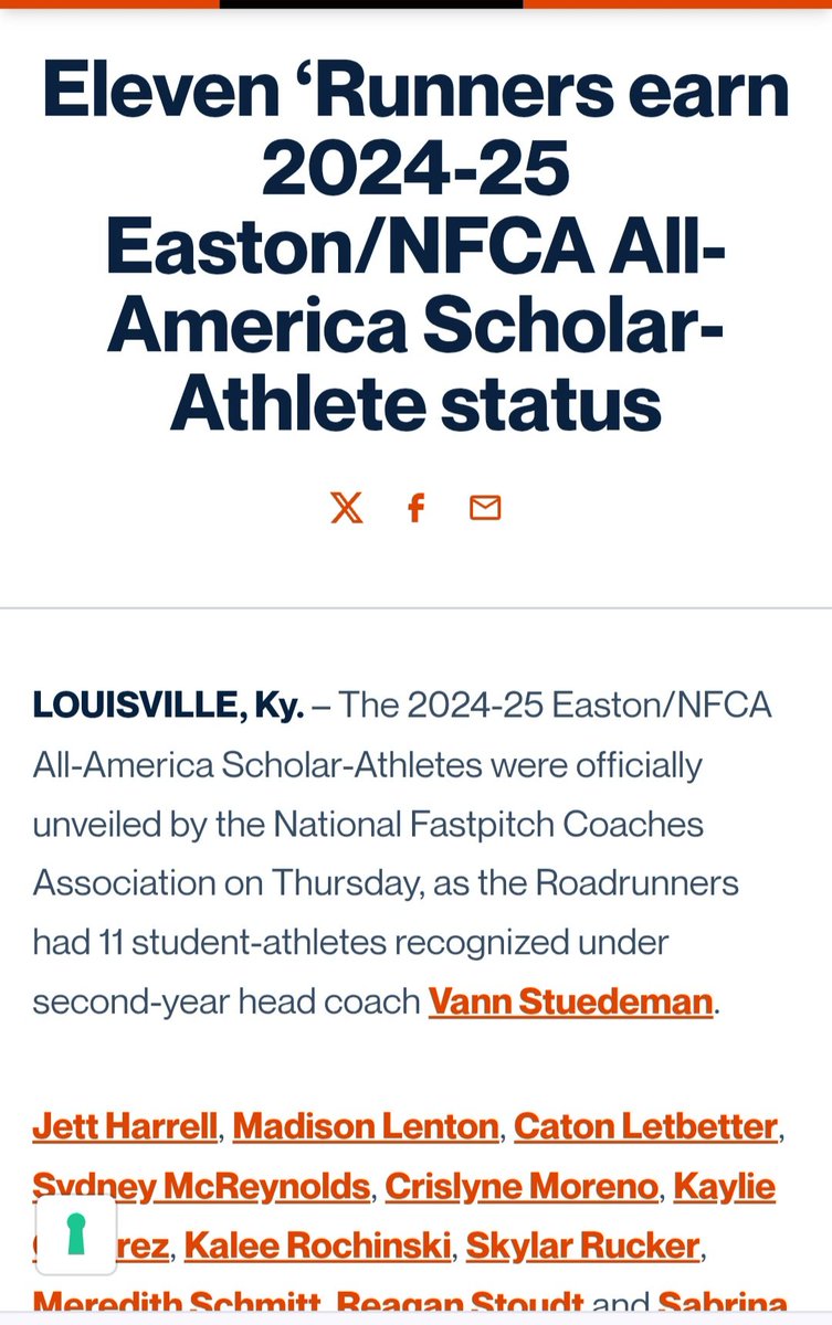 MikeRoch33 (@mroch33) on Twitter photo Congrats to <a href="/kalee_rochinski/">kalee rochinski</a> for being named an Easton/NFCA All-America Scholar-Athlete! Great job sis! Congrats to <a href="/kalee_rochinski/">kalee rochinski</a> for being named an Easton/NFCA All-America Scholar-Athlete! Great job sis!