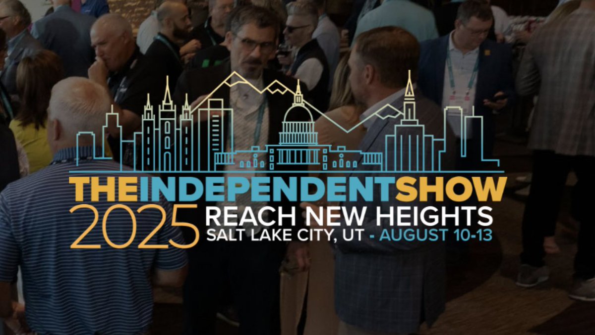 The countdown is on! We’re excited to attend and sponsor The Independent Show, August 10–13, 2025, in Salt Lake City! Our dynamic team members will also be there to discuss how we’re driving innovation and growth!

For more information visit: nctconline.org/the-independen…